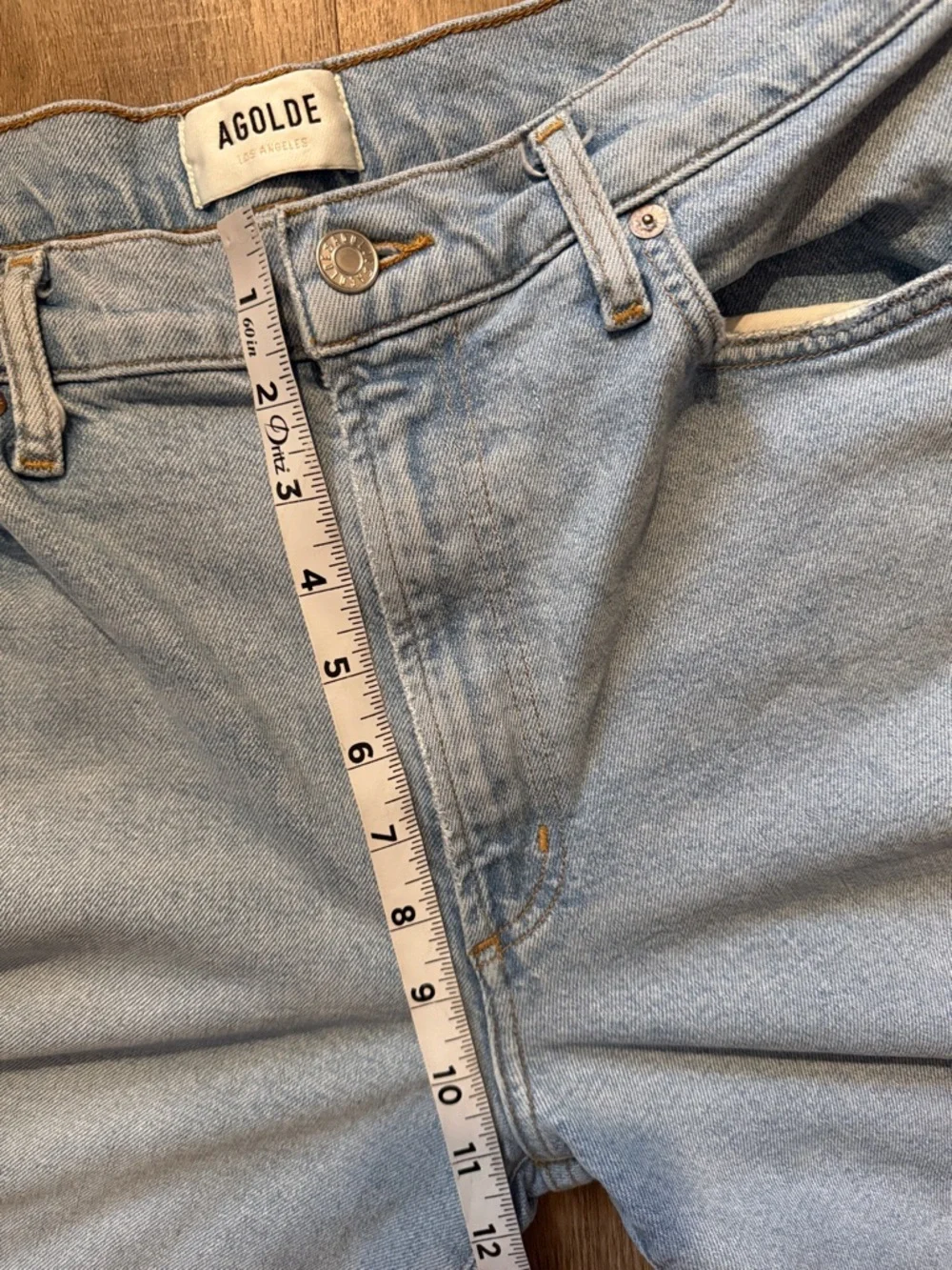 Agolde Wide Leg Jeans Size 30 - Picture 14 of 16